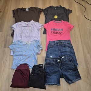 Cat & Jack Pink Graphic Tee with #Smart #Sassy